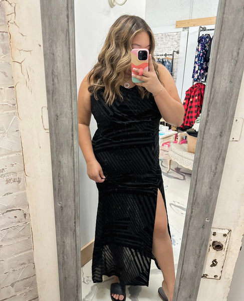 Velma Velvet Knit Dress STEAL