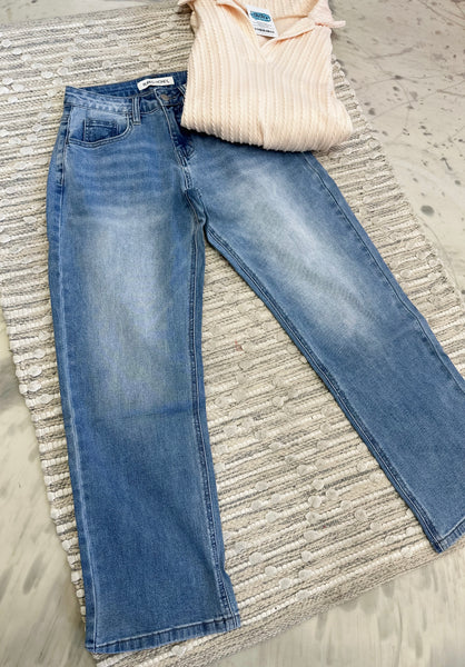 Rubies + Honey Claire Cropped Jeans HW