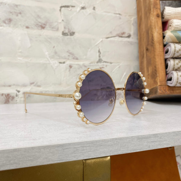 Fierce & Flirty Pearl Sunglasses