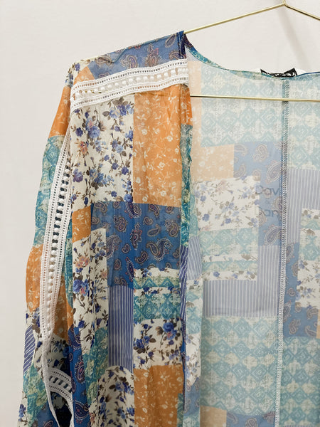 Oversized Patchwork Kimono