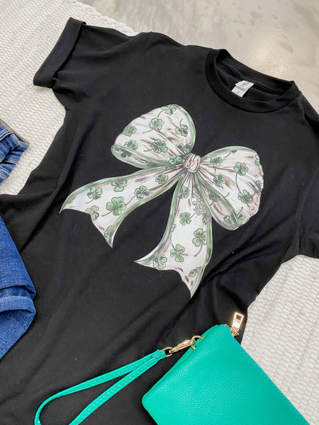 Clover Bow Graphic Tee