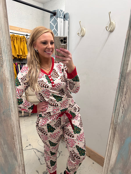 Christmas Tree Cake Jammies