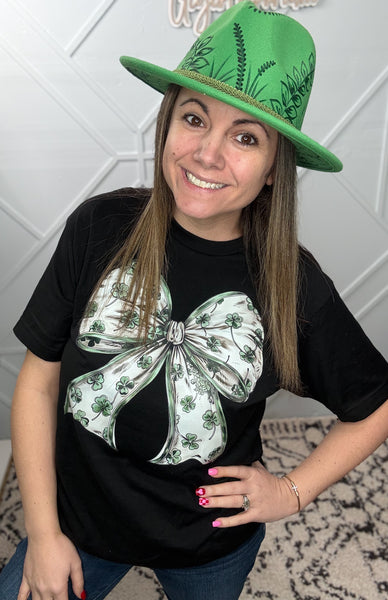 Clover Bow Graphic Tee