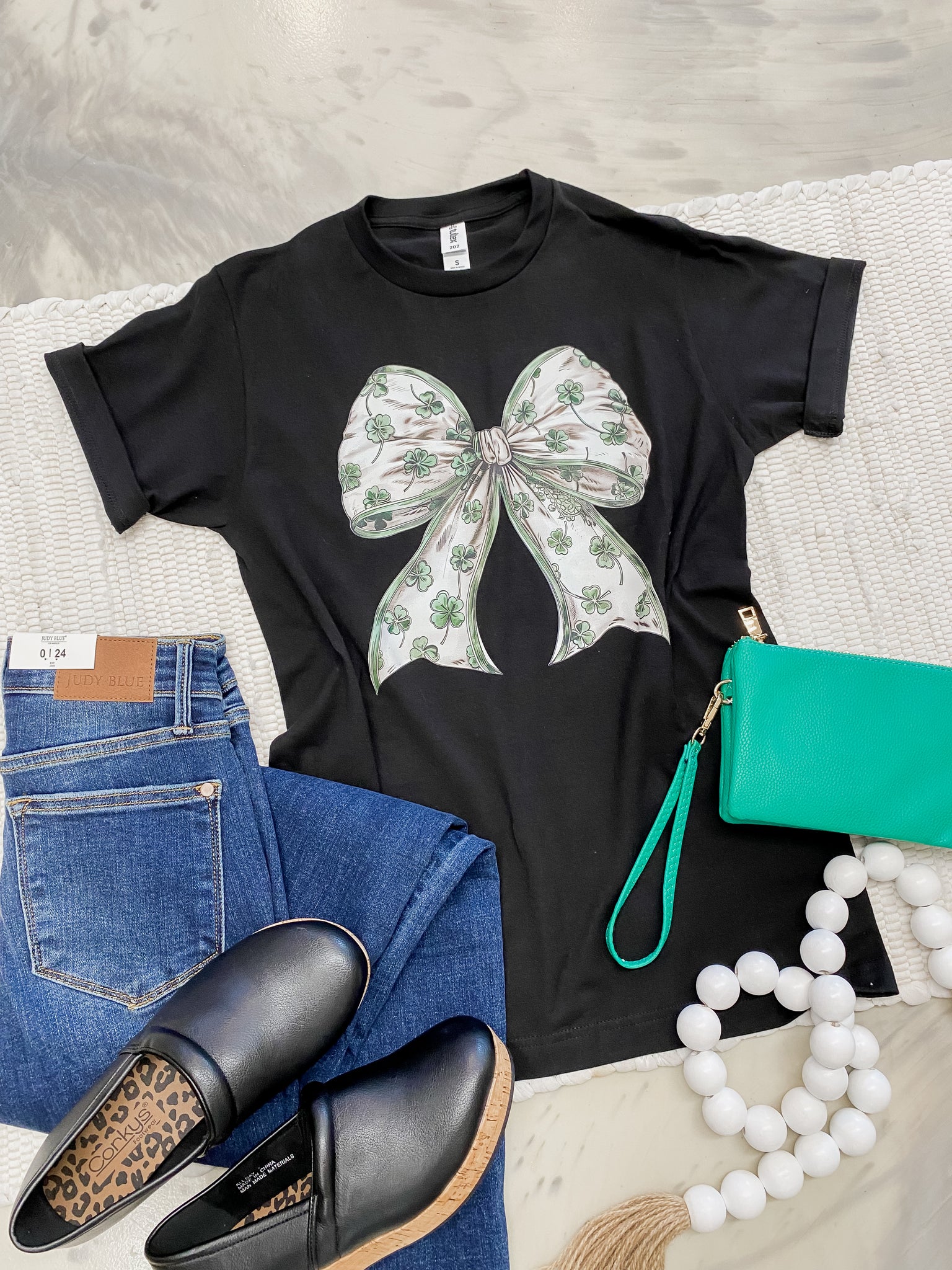 Clover Bow Graphic Tee