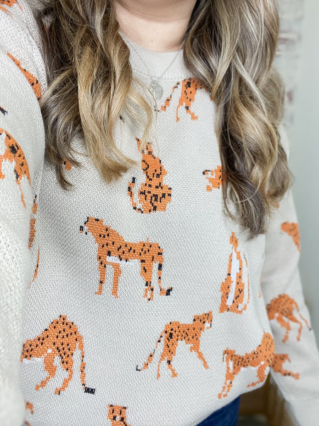 Oversized Roar Sweater