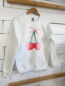 Cherry Graphic Crewneck