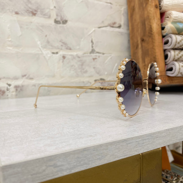 Fierce & Flirty Pearl Sunglasses