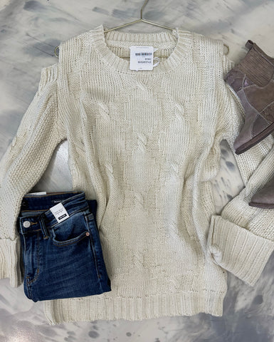 Creamsicle Sweater