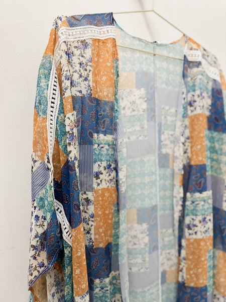 Oversized Patchwork Kimono