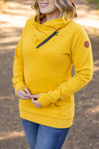 Classic Zoey ZipCowl in Mustard