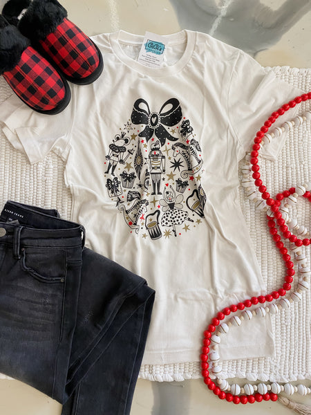 Nutcracker Vintage Village Tee