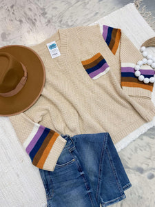 POL Colorblock Sweater