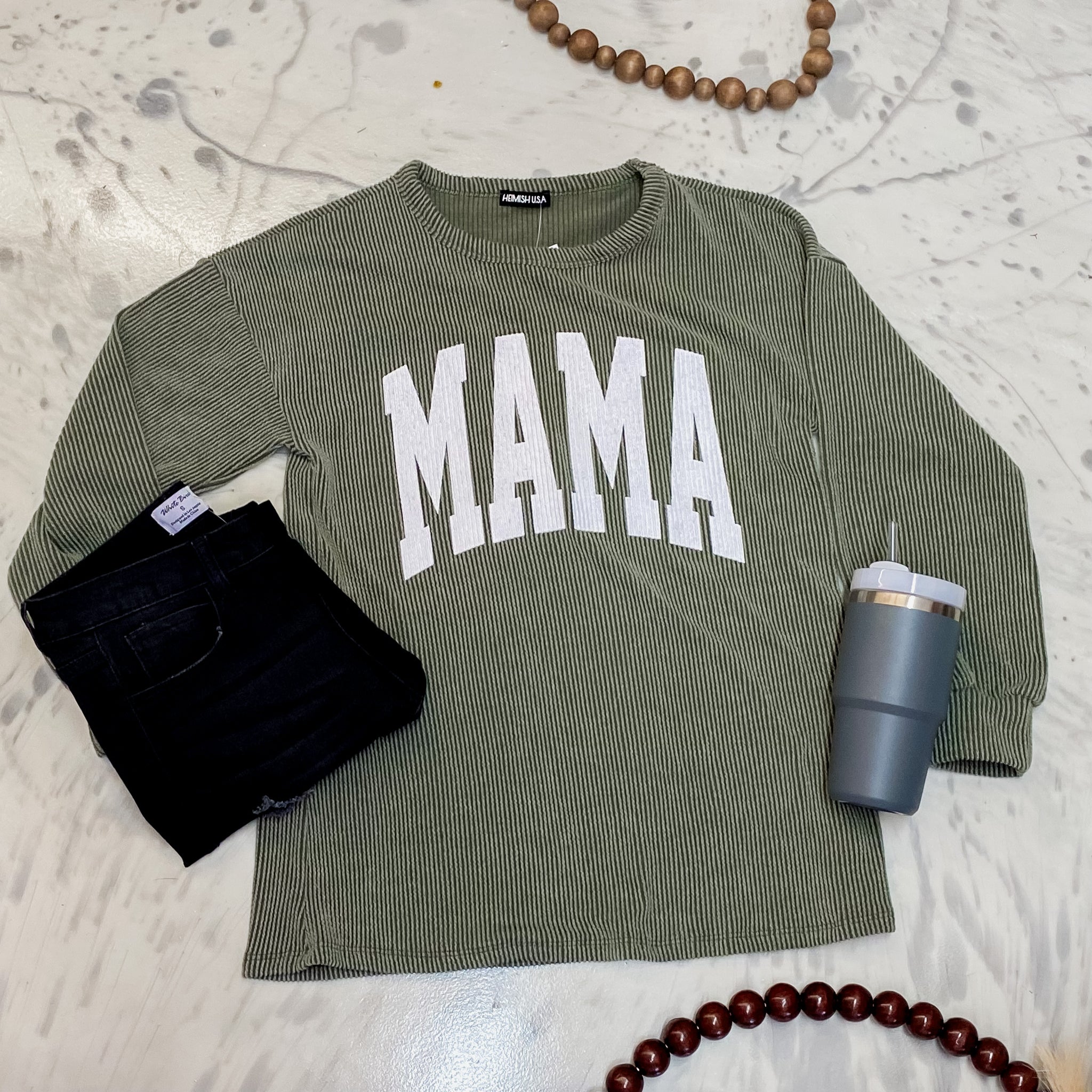 Corded Mama Pullover