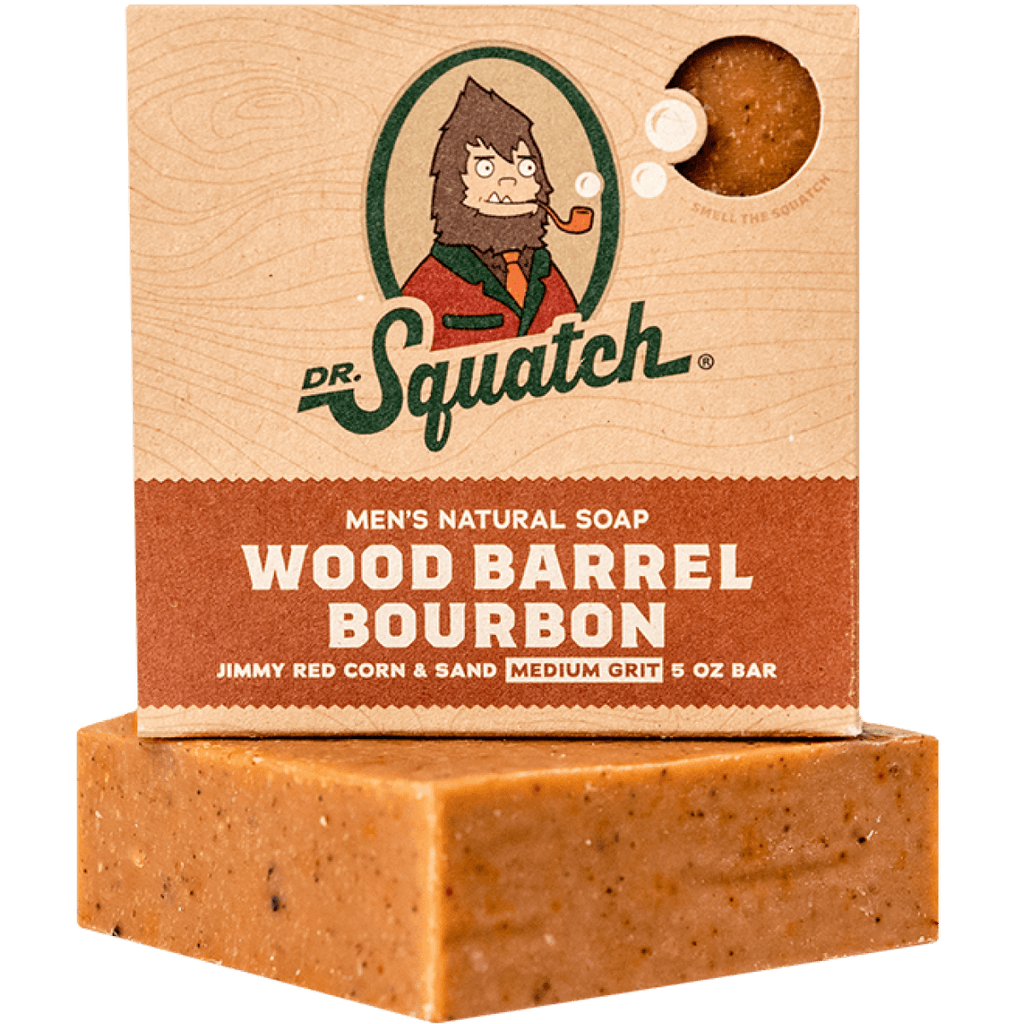 Dr. Squatch Birchwood Breeze Soap Men's Natural Birch Bark & Pumice 5 oz.  Bar